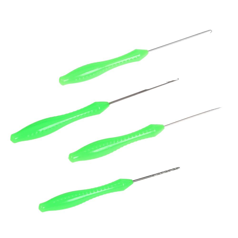 4PCS ABS Fishing Bait Needle 4 In 1 Lure Needle Tools Carp Fishing Baiting Rigs Tool Carp Fishing