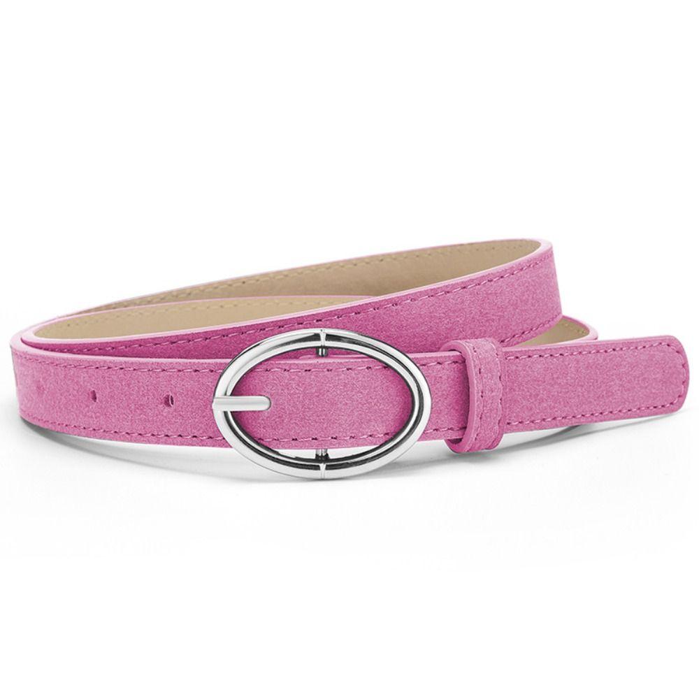 Curea Casual din Piele Suede de Lux Design Curea de Talie la Modă pentru Afaceri pentru Femei