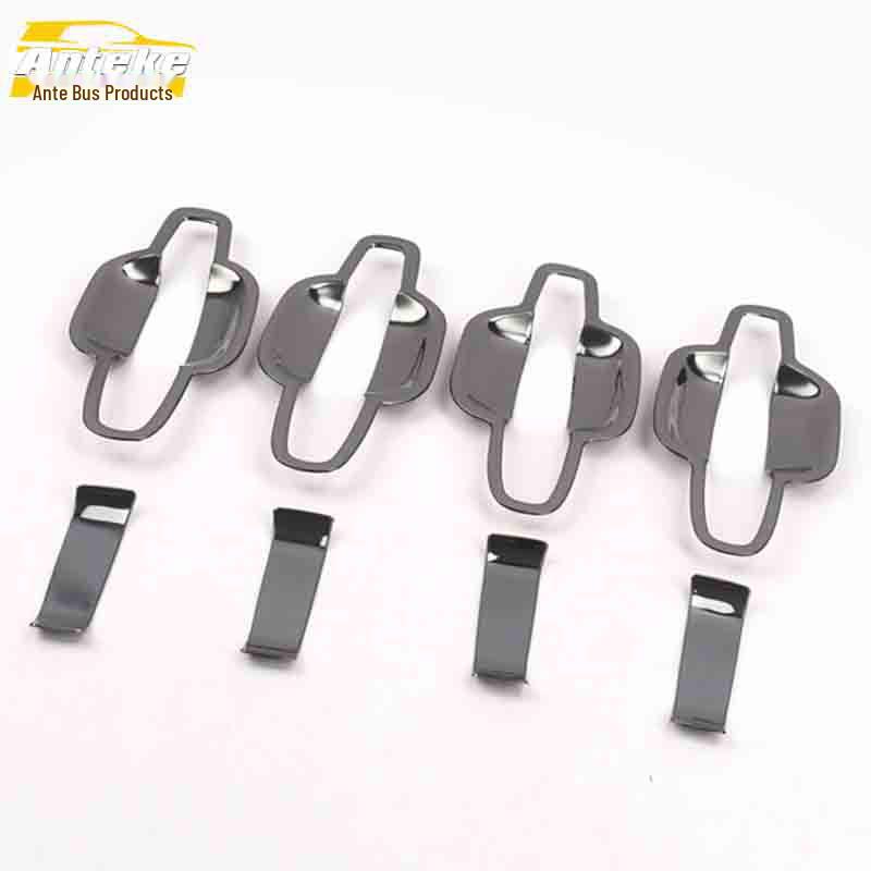 Boyue Door Bowl Decorative Frame: Stainless Steel Anti-Scratch Handle Cover Sequin Accessories