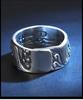 Lucky Transshipment, More Than Every Year, Ring Retro Ethnic Style Opening Adjustable Men's Personality Trendy Plating S999 Sterling Silver