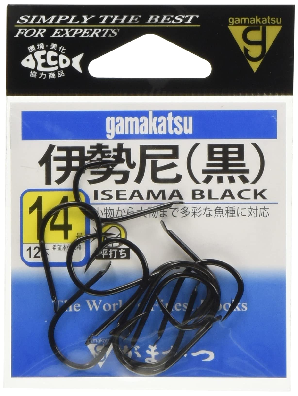 Gamakatsu Rose Needle Iseni Black No. 14 No. 14