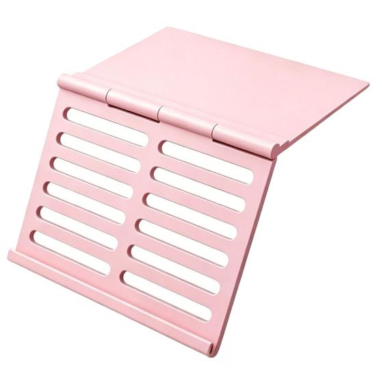 Mahjong Card Holder for Table 3D Printed Angled Viewing Display Rack Under-Mat Slide-in
