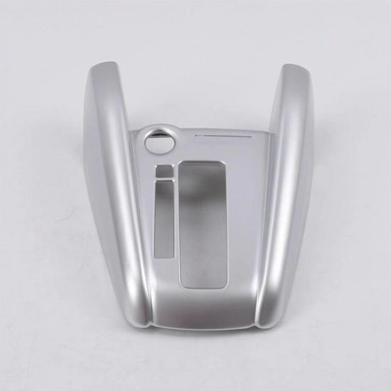 Gear Shift Box Frame Panel Cover Trim For 2016- Nissan Kicks Matte Silver