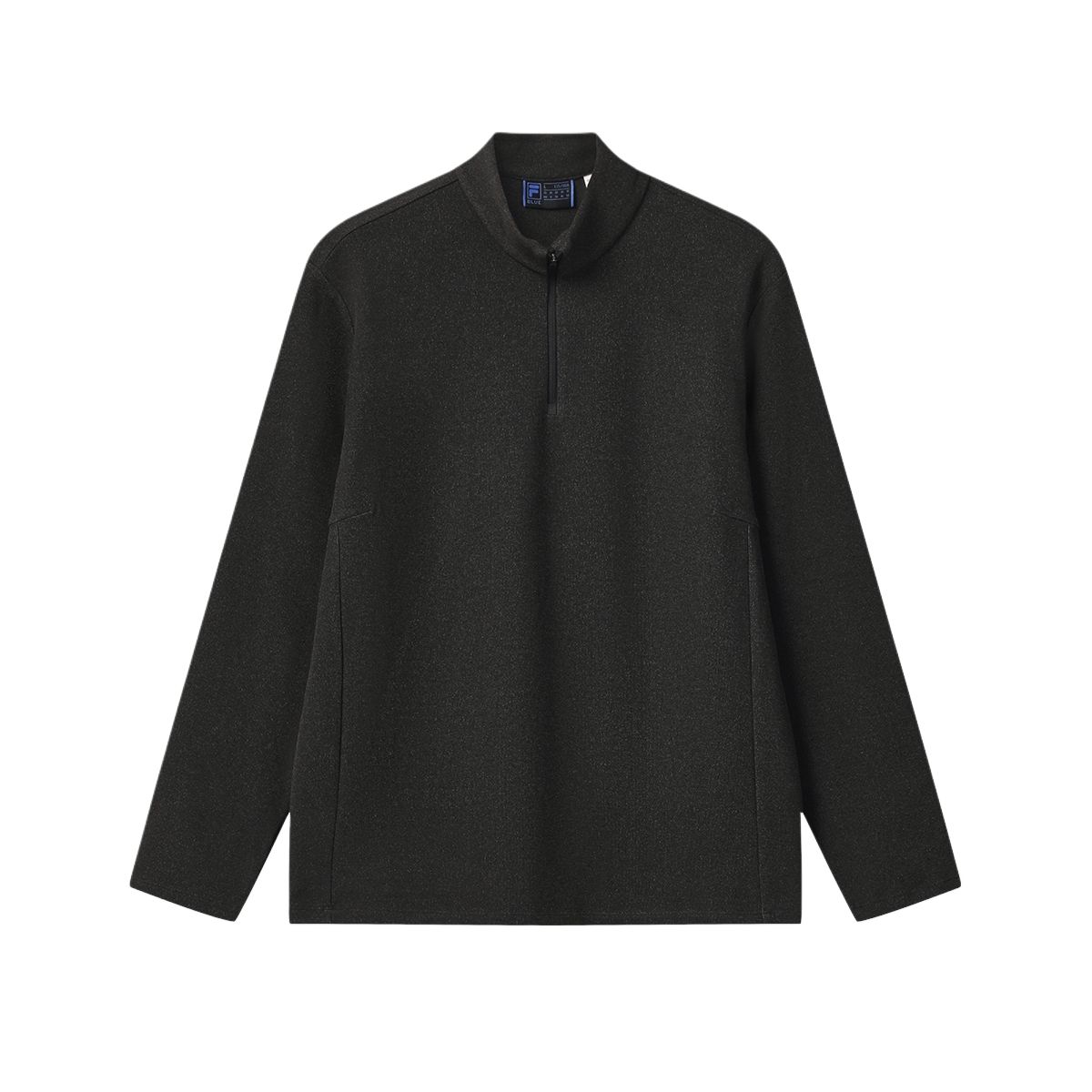 

Fila Fw25 Пуловер серии Blue с воротником-стойкой, вязаная футболка с длинным рукавом, мужской топ F11M542212F-BK L