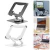 Adjustable Tablet Holder 360 Rotating Base Computer Riser Multi-Functional Laptop Bracket  for Desk