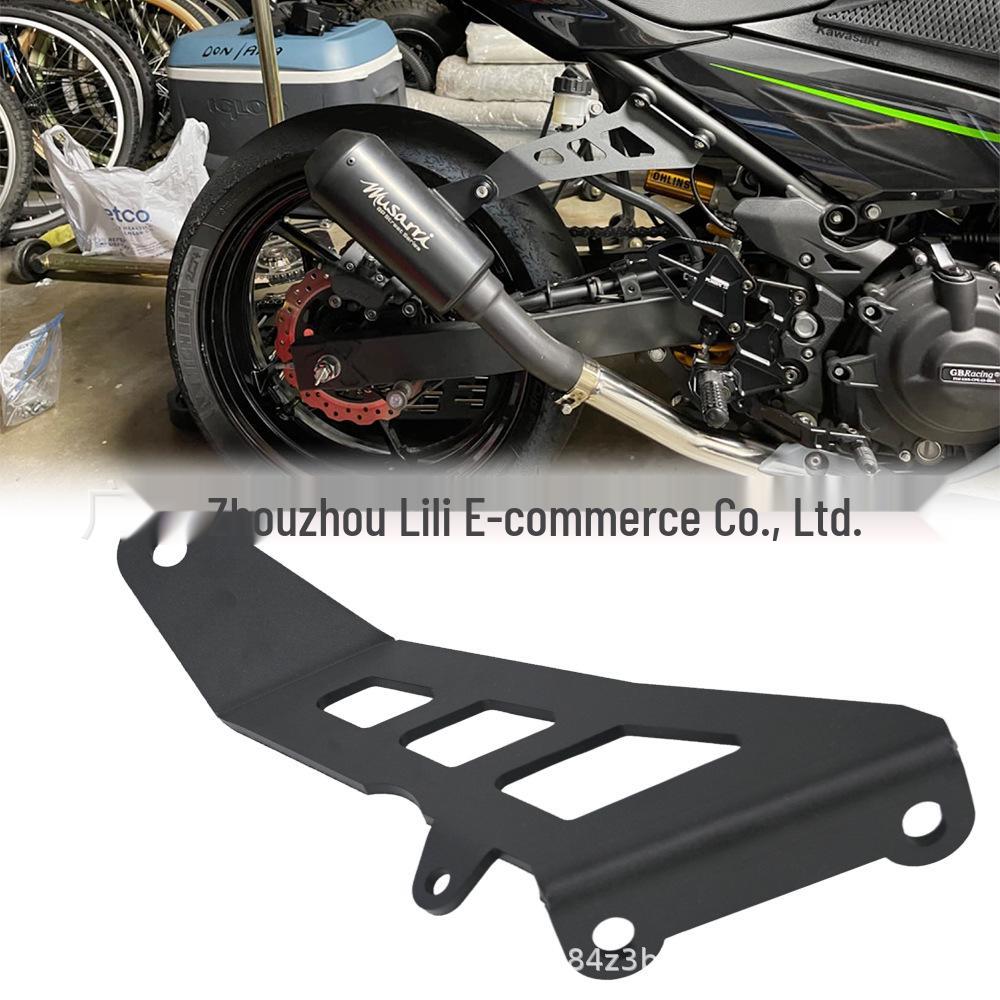 Compatible Exhaust Pipe Mounting Bracket for Kawasaki Ninja 400/Z400/Ninja 500
