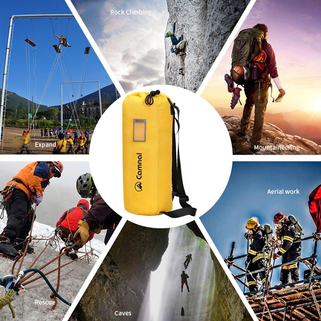 Rock Climbing Rope Bag Backpack Shoulder Carry Organizer Holder ...