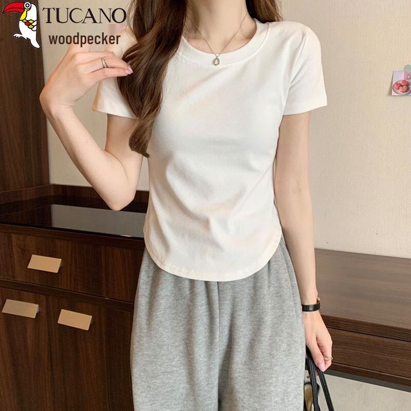 

Women s Round Neck Short Sleeve T-Shirt M