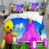 Copripiumino Set Biancheria da Letto Wobbly & Life Singolo Gemello Matrimoniale Queen King Size Trapunta Copri Letto Anime Federa 2-3 Pezzi Set