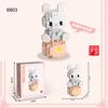 Non-Toxic Twelve Chinese Zodiac Signs Animals Toys Micro Building Blocks Models Toys For Kids Birthday Gifts Desk Ornaments