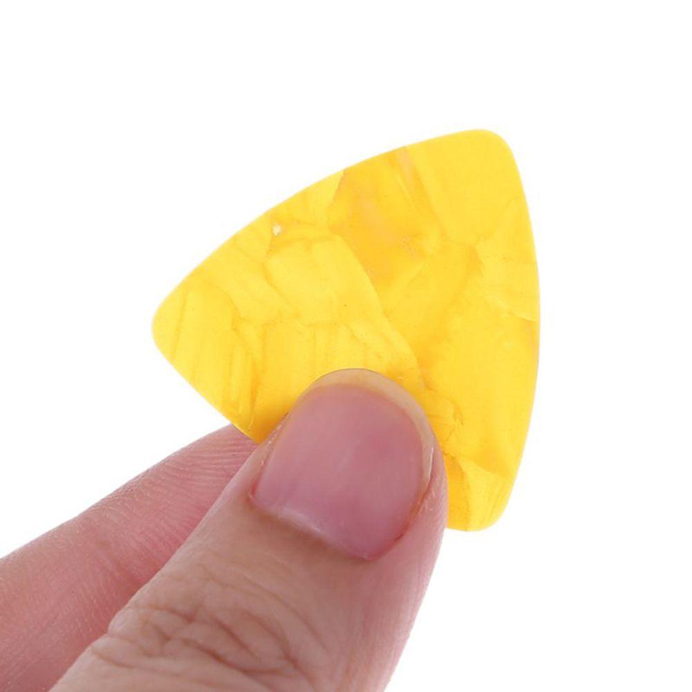 10pcs Instruments Antislip 0.46mm Guitar Accessories Celluloid Guitar Pick Plectrum