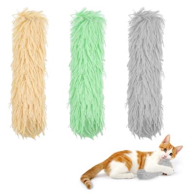 Toy Indoor Interactive Clip Toy Kick Plush Stick Toy Plush Toy Teaser Stick