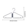 Foldable Hangers 12 Pieces Portable Space Saving Travel Accessories Portable Clothes Hanger For Airplane Ship Vacation Hotel
