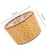 Woven Basket Flower Planter Rustic Hand Woven Plant Storage Basket Decorative Home Sundries Organizer Planter Baskets