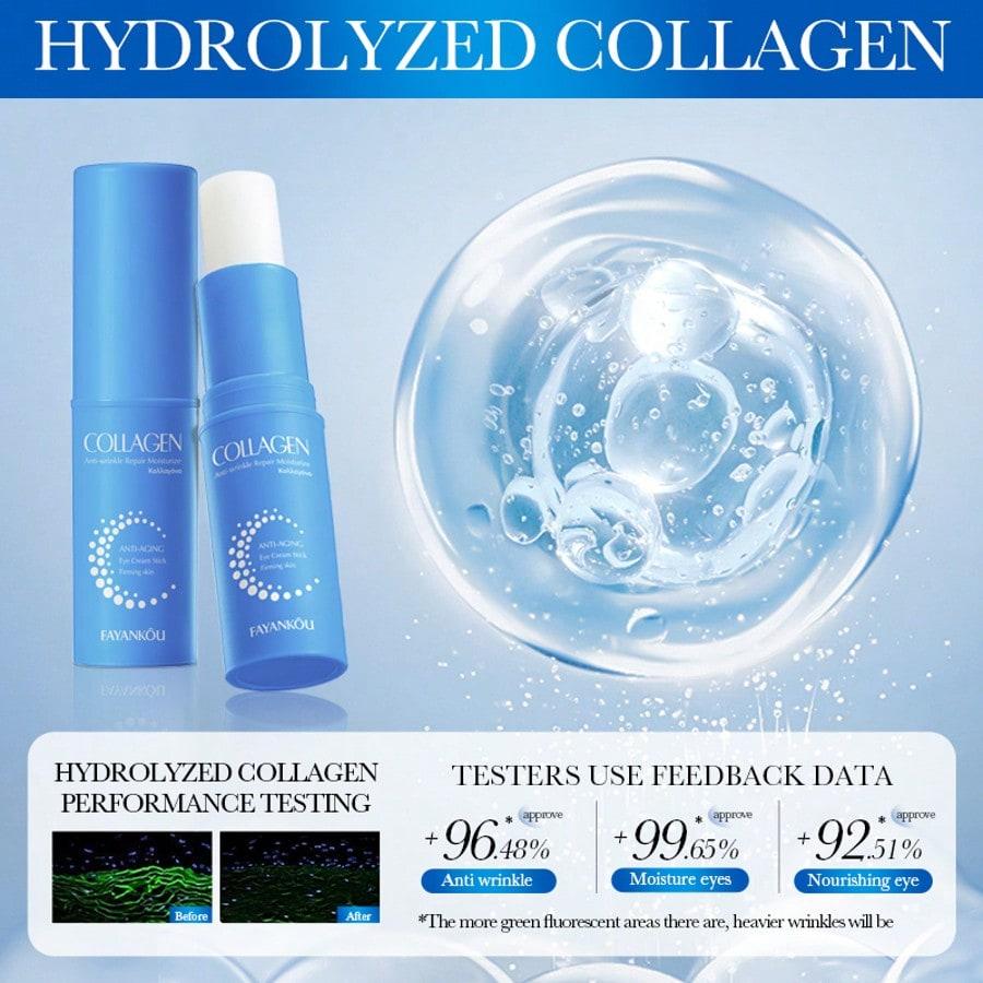 1/2PCS Collagen Eye Cream Stick, Eye Cream, Moisturizing, Repairing Skin, Reducing Dryness And Fine