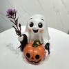 Handmade Decorations Halloween Party Decoration Unique Pumpkin  Statue  Halloween Party