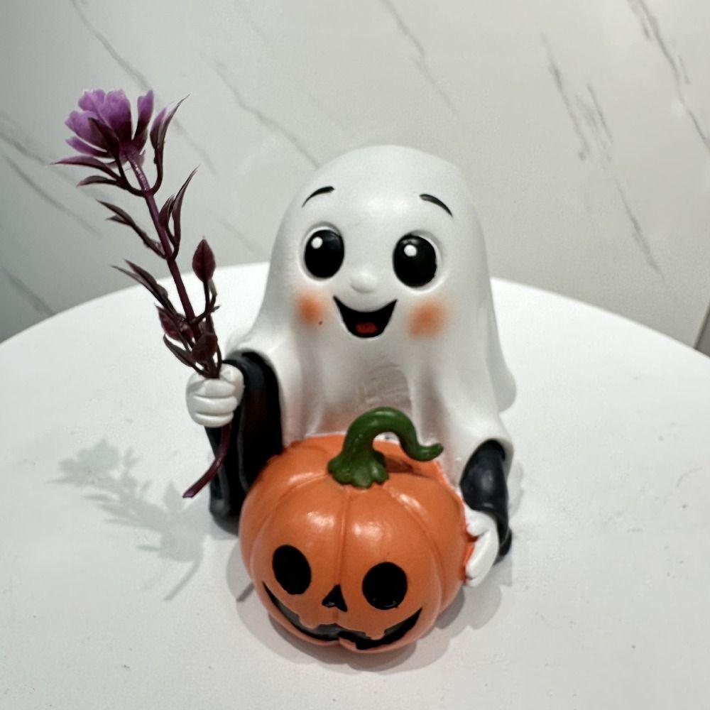 Handmade Decorations Halloween Party Decoration Unique Pumpkin  Statue  Halloween Party