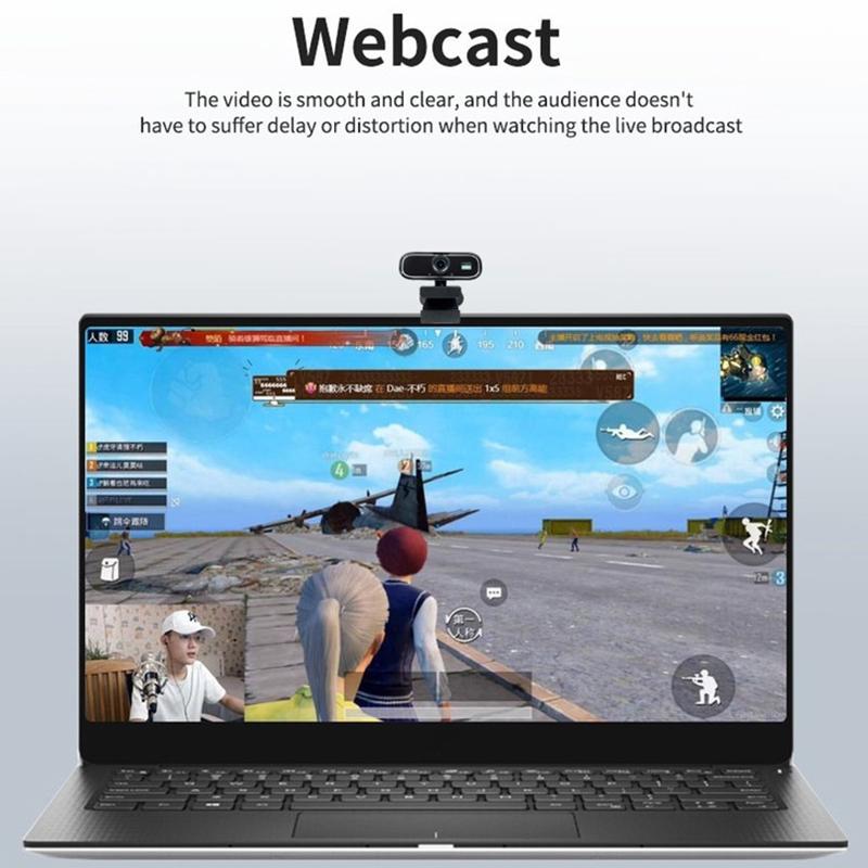 Usb Webcam 1080P Webcam 4K Video Conference Web Camera Usb Web Camera With Microphone Computer Camera For Pc/Laptop/Desktop
