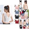 Eleganter, nahtloser Sport-BH aus Spitze mit Push-up-Effekt für sexy Yoga und Fitness