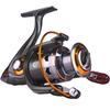SOUGAYILANG Spinning Reel 11ball Bearing Aluminum Alloy Spool Large Line Capacity Metal Fishing Reel