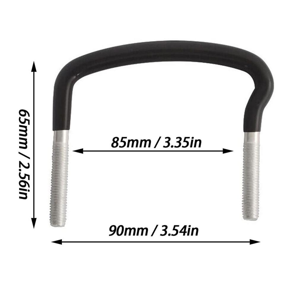 Cutie universală de acoperiș din oțel inoxidabil șuruburi în U Cleme Accesorii de montare Dispozitiv de fixare cu cataramă în U pentru suporturi de bagaje cu grosimea de până la 40 mm