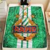 SK Rapid Wien Flannel Blanket, High Quality Comfortable for All Seasons, Home Decor, Warmth and Comfort
