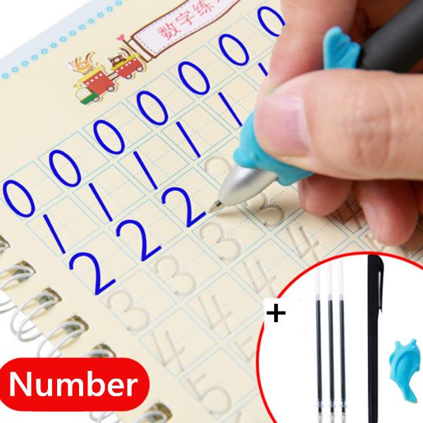 

Детская тетрадь для практики каллиграфии Groove, дошкольная пропись, рабочая тетрадь для начинающих, раннее образование, учебная тетрадь Letters