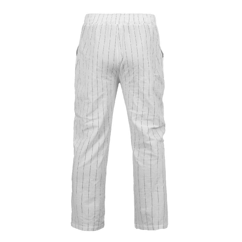 2026 casual versatile striped cotton-linen loose breathable fashion sports men's pants