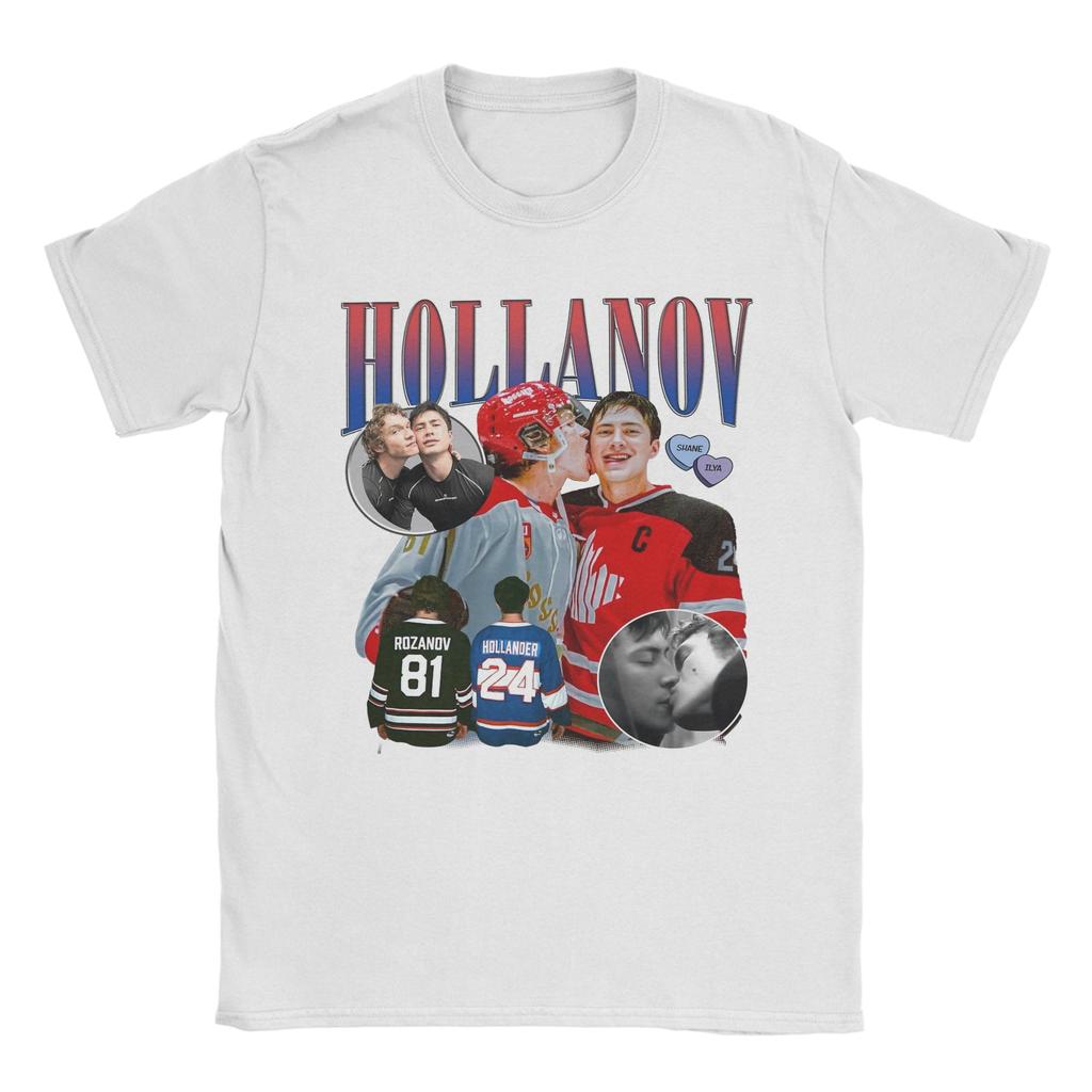 Rivalità Accesa Hollanov Ilya Rozanov E Shane Hollander Unisex Unisex T Shirt Tee Shirt Girocollo T-shirt Cotone Vestiti Originali