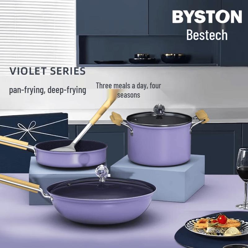 Bestde Wiesbo 4-Piece Iron Cookware Set