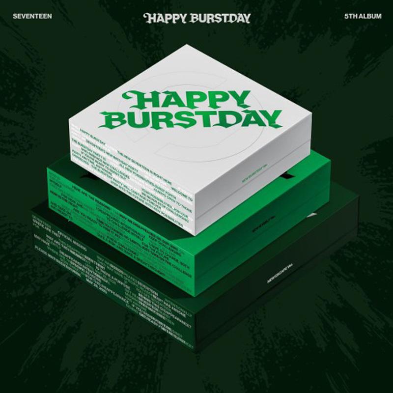 

SEVENTEEN – 5-й альбом ‘HAPPY BURSTDAY’ 3 in Set
