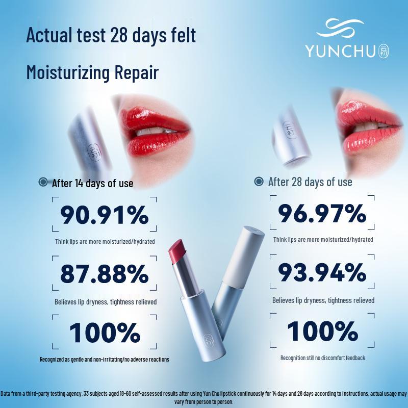 

Xiamen Air Yun Chu Watery Crystal Mirror Light Lipstick Full-size Lipstick