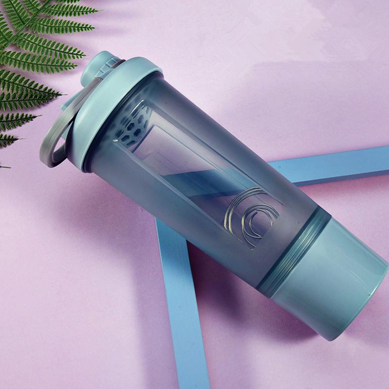500ML Drink Water Bottle Whey Protein Powder Wire Mixer Ball for Water Bottle Active Water Bottle Leak Proof Nutrition Bottle