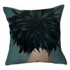 40/45/50cm Sexy Women Print Cushion Cover Decor Sexy Flower Feather Print Sofa Pillowcase Bedroom Home Pillow Case