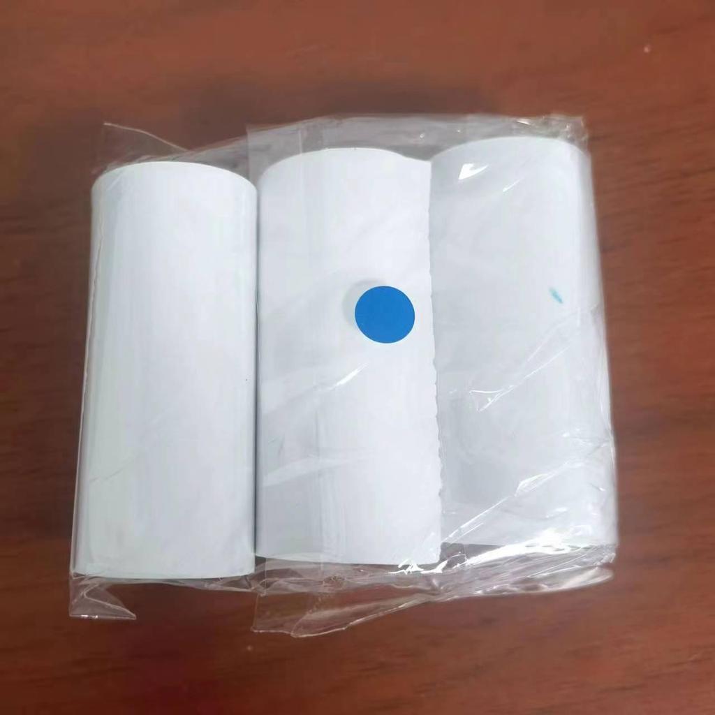 57×25 Selbstklebende Kernlose Thermodrucker-Papierrolle