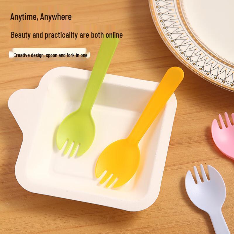 Disposable Plastic Cake & Dessert Forks