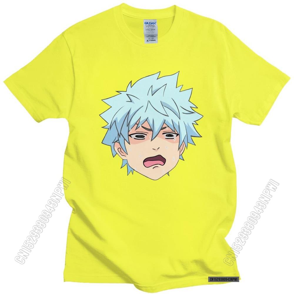T-Shirt Men's Short Sleeves T Shirts Shun Kaidou Doux Et À La Mode Comic La Vie Désastreuse De Saiki K Anime Japonais En Cotton
