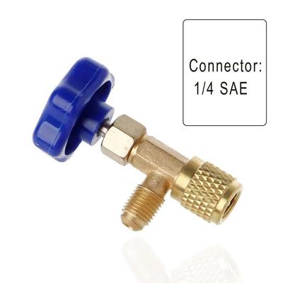 For R22 R134a R410A Gas 1/4 SAE Auto AC Can Tap Valve Bottle Opener Universal Car Air Conditioning Tools