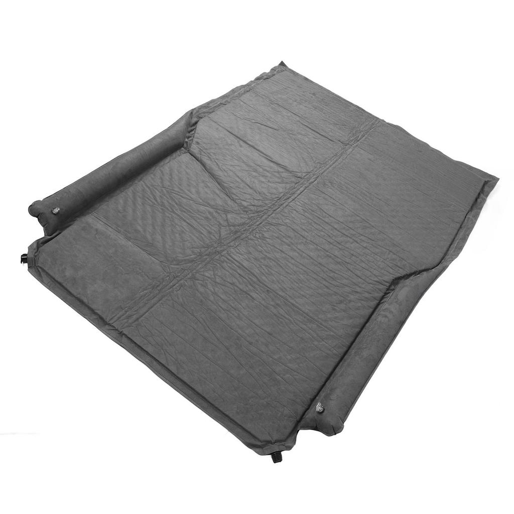 Inflatable SUV Mattress Bed Built in Pillow with Guard Wing 5cm Thick Suede Blow Up Camping Car Sleeping Mattress for Mid Large Minivan Truck