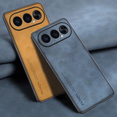 Etui na Honor 500 Pro Luksusowe etui na telefon z PU skóry dla Honor500 Pro 5G 500Pro Tylna okładka Silikonowe Wstrząsoodporne Pełna ochrona
