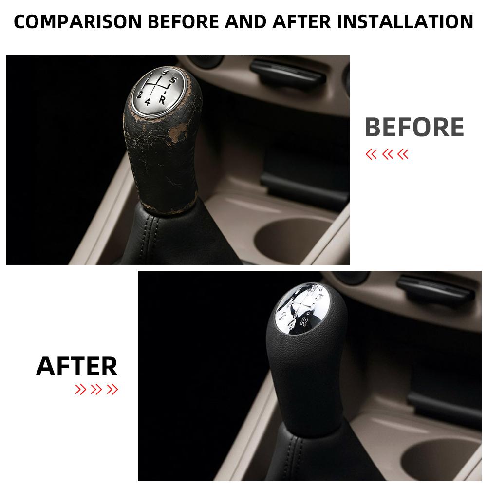 Car Gear Shift Knob for Renault Clio III 2005-2009 Kangoo 2009 Fit Scenic II 2003 2004-2006 Manual Gear Lever Knob Accessories
