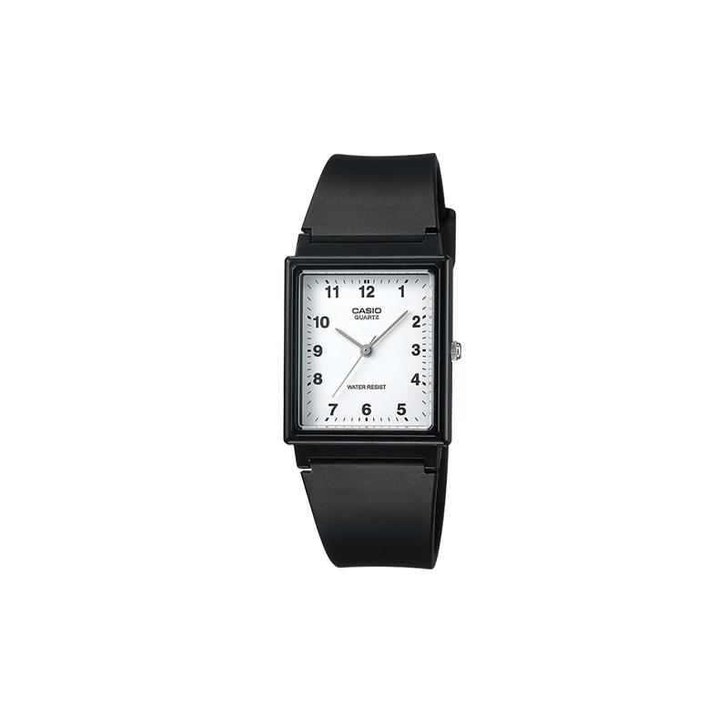 

Casio YOUTH series-square three-pin fashion trend business casual versatile simple classic pointer square dial waterproof quartz movement MQ-27-7B білий