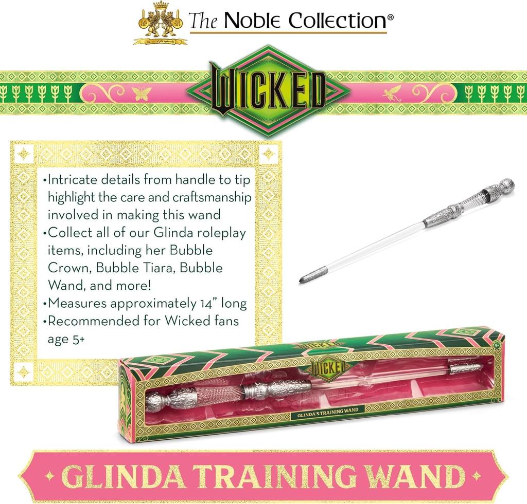 The Noble Collection Wicked Glinda's Training Wand (Collection Practice Wand) [Parallel Import]