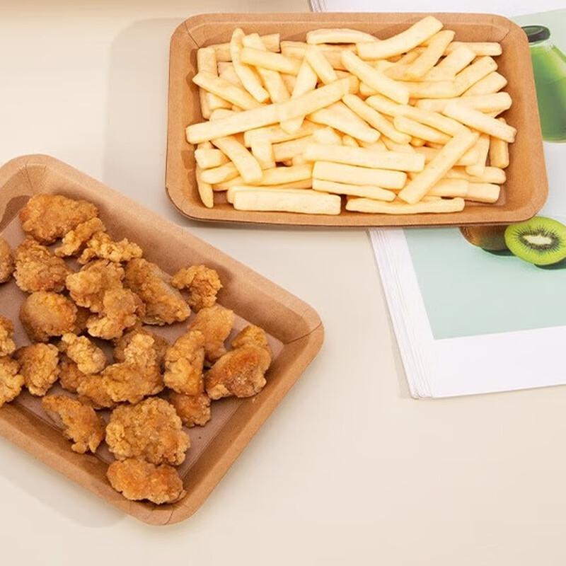 

No. 5 Kraft Paper Disposable Food Trays