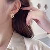 Copper Gilding Colorful Zircon Earring Glaring Ear Drop Elegant Ear Studs  Mom