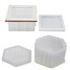 Box Resin Mold Storage Box Resin Molds Silicone Jewelry Box Resin Mold with Lid