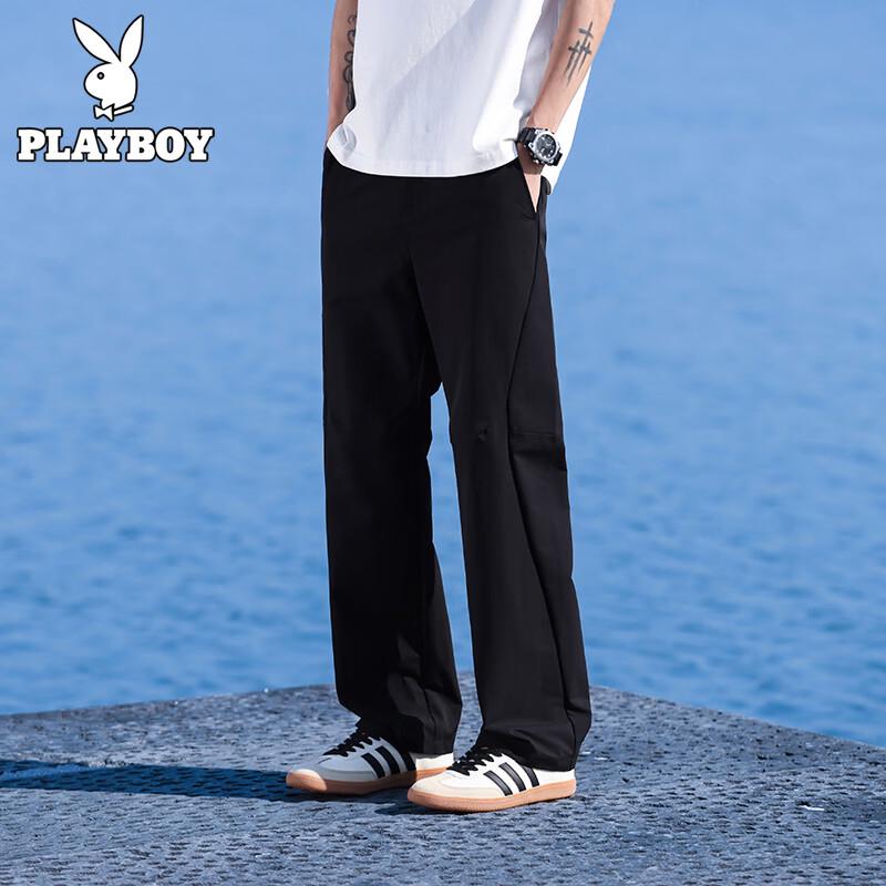 Playboy Men s Casual Straight Fit Trousers 3XL