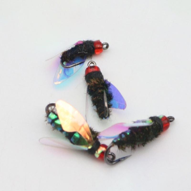 Luya Fly Bait, Fly Hook, Mung Bean Fly, Horse Mouth, White Striped Tilapia, Predatory Freshwater Fish, Fake Bait Fishing