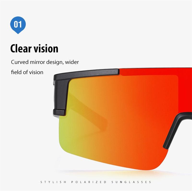AORON Cycling Sunglasses Outdoor Fashion Polarized Sunglasses for Men Women Fishing Driving Skiing Glasses