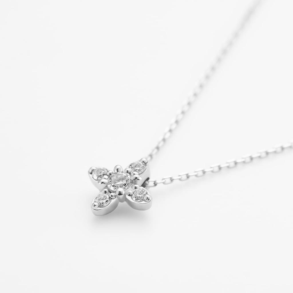 Official Platinum Diamond Birthday Gift for Comes with Jewelry 152343125002 [CANAL 4℃] Necklace, Women, Case,